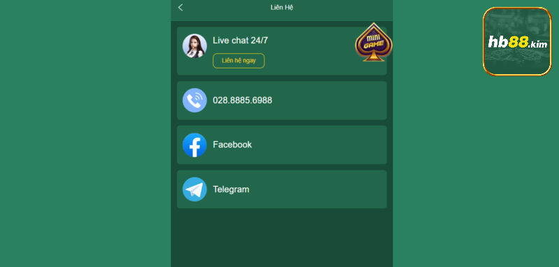 Tư vấn viên của hb88 luôn tận tâm lắng nghe 